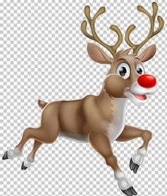 rudolph the reindeer cartoon character, rudolph transparent background png clipart free for personal use