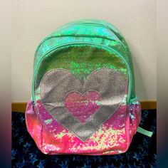 I Had Never Used This Bag Before. So, It Is Almost New! Trendy Pink Bags For School Events, Trendy Pink Bag For School Events, Trendy Pink Student Bag, Trendy Pink Student Bags, Trendy Pink School Bag, Playful Pink Backpack, Playful Pink Standard Backpack, Cute Pink Bags For School Events, Playful Pink Backpack For Back To School