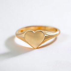 14K Solid Gold Heart Signet Ring, 925 Sterling Silver Heart Signet Ring, Personalization Ring, Mother's Day Gift, Valentine's Day Gift Heart Signet Band Ring, 925 Sterling Silver, Initial Engraved Heart Signet Ring, Personalized Heart Ring, Heart Jewelry, Valentines Gift Gift for Girlfriend, Anniversary gift, Wedding Gift, Ring for Gift, Women Gift Item details: Metal-925 sterling silver Finish-Polished Ring Width  Personalized - If you want other Enamel color please enter in personalized Box. ~ Conditions of return ~ Buyers are responsible for return shipping costs. If the item is not returned in its original condition, the buyer is responsible for any loss in value. Engraving: it is available, we can engrave for you without any charge But since the engraving ring is custom made only for