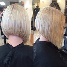 Bob Inversat, Cabelo Pin Up, Choppy Bob Hairstyles, A Bob, Long Bob Haircuts, Short Bob Haircuts, Hair Design, Short Bob Hairstyles