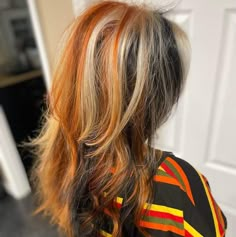 Multicolored Braids, Halloween Hair