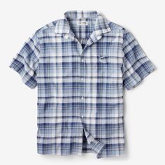 The Madras shirt is back. A tentpole of 1960s New England style, these tonal plaids keep you cool and looking fresh at the same time. This one stays true to the Northeast vibes with a classic cotton weave, box pleat at the back, and a lone patch pocket on the left chest. Pop it on when you're feeling a little more summery than usual..View The Wellfleet Madras Shirt by Line of Trade on our site for more info. - The Bespoke Post store has the greatest gear from the world's best small brands. Free Casual Plaid Camp Shirt With Relaxed Fit, Classic Plaid Cotton Short Sleeve Shirt, Classic Cotton Short Sleeve Plaid Shirt, Plaid Camp Collar Tops With Relaxed Fit, Classic Plaid Short Sleeve Shirt For Summer, Short Sleeve Plaid Flannel Shirt With Pockets, Plaid Relaxed Fit Collared Camp Shirt, Collared Cotton Flannel Shirt For Summer, Plaid Collared Camp Shirt With Relaxed Fit