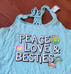 Nwt Justice Tank Top. Size 20. Smoke/Pet Free Home Spring List, Justice Clothing Outfits, Justice Store, Summer List, Birthday Haul, Christmas Haul, Shopping Haul, Justice Clothing, Sublimation Ideas