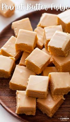 Peanut Butter Fudge is a creamy, peanut buttery flavored fudge that is an added bonus to all your other fudge flavors.