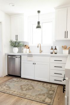 the kitchen is clean and ready to be used as a place for cooking or eating