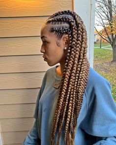 Braid Inspiration, Feed In Braids Hairstyles, Feed In Braid, Cornrows Braids