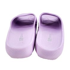 32 DEGREES COOL Fit: Normal Width, regular fit Style: Cushion Slide Color: Purple These super comfortable slides are a must-have for summerCasual slip-on sandals that are easy for on the goWaterproofPillow-Like ComfortLightweightSoft Thick EVA SolesPliable MaterialAnti-SlipShower friendlyEasy to cleanCushioned EVA comfortBuilt to provide versatile style & performanceFrom the beach & water activities to lunch or even everyday summer shoes Comfortable Slide-on Clogs For Vacation, Comfortable Slide Clogs For Vacation, Trendy Slip-on Slides With Arch Support, Casual Eva Platform Slippers With Textured Footbed, Non-slip Casual Platform Slippers, Comfortable Solid Color Platform Slippers For Beach, Comfortable Beach Platform Slippers, Casual Eva Platform Slippers With Cushioned Footbed, Casual Non-slip Platform Slippers For Leisure