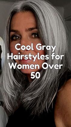 Medium Length Hairstyles For Women Over 55, Longer Grey Hairstyles, Short Greying Hairstyles, Medium Length Haircuts For Gray Hair, Gray Hair Ideas Over 50, Long Gray Hairstyles For Women Over 50, Gray Hair Black Highlights, Medium Length Haircut Grey Hair, Long Grey Bob Hairstyles