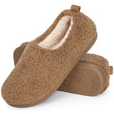 PRICES MAY VARY. High-quality Easy Wear: With a fuzzy faux sherpa upper, these house slippers keep your ensemble on-trend while eliciting grandeur. You can enjoy a soft touch and cozy relaxation when your exhausting feet are wrapped in the skin-friendly, warm and thick inner Cozy Companions: Featuring a 60D memory foam and 3mm + 7mm EVA layers for great support, the fuzzy slipper provides premium comfort for every man. Relax your feet in these comfy shoes, savor delights in your kitchen, wander Indoor Outdoor House, Foam House, Cozy Shoes, Foam Slippers, Outdoor House, Winter Slippers, Fuzzy Slippers, Warm Slippers, Neckline Designs