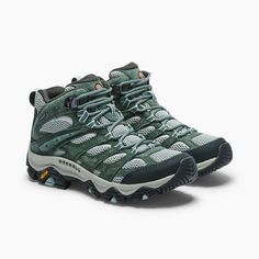 Moab 3 Mid GORE-TEX®, Laurel Merrell Shoes Women, Merrell Shoes, Detail Shop, Boot Bag, Camping And Hiking, Gore Tex, Shoes Women, Crew Socks, Hiking Boots