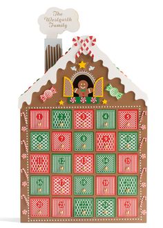 Start the countdown to Santa's arrival with this charming Christmas countdown advent calendar candy house! Begin the holiday season by filling each drawer with a candy, note, bible verse or small trinket. On each day beginning on December 1st, a member of the family opens up the drawer and claims the treat inside. Repeat every day until Christmas and enjoy the family time together!We create a little chimney smoke plaque that is screwed in to the back of the chimney. The plaque is painted white a Wooden Advent Calendar House, 12 Day Advent Calendar Diy, Wood Advent Calendar Ideas Diy, Gingerbread Advent Calendar, Pubmats Ideas, House Advent Calendar, Wood Advent Calendar, Advent Calendar House, Advent House