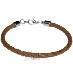 This bracelet or anklet is made with 4mm Light brown braided leather (#6) with rhodium silver plate lobster clasp. Other leather colors available. Please check the options. Hemp Necklace, Leather Colors, Leather Corded Necklace, Braided Leather Bracelet, Cool Necklaces, Cord Necklace, Braided Bracelets, Circle Pendant, Braided Leather