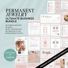 the ultimate guide to creating an elegant, feminine jewelry business card with photoshopped images