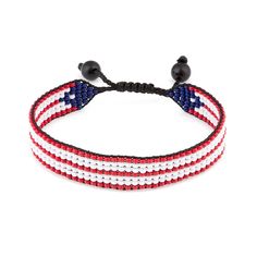 Celebrate the rich heritage and vibrant spirit of Puerto Rico with our Handmade Puerto Rico Flag Bracelet! This exquisite bracelet seamlessly blends traditional craftsmanship with a boho-chic aesthetic, creating a stunning accessory that embodies Puerto Rican pride. Crafted with care by skilled artisans, each bracelet is a unique work of art. The iconic colors of the Puerto Rican flag - red, white, and blue - are intricately woven into the design, capturing the essence of this beautiful Caribbean island. Made with premium-quality beads and a durable rope, this bracelet is not only a fashionable statement piece but also built to last. Its adjustable design ensures a comfortable fit for wrists of all sizes, making it suitable for anyone who wants to showcase their love for Puerto Rico. Wheth Traditional Round Bead Bracelets For The Beach, Traditional Round Beads Bracelets For Beach, Traditional Round Beads Bracelet For Beach, Traditional Adjustable Stretch Bracelet, Adjustable Traditional Stretch Bracelet For Festivals, Traditional Adjustable Bracelets With Colorful Beads, Traditional Beaded Bracelets With Colorful Adjustable Beads, Traditional Adjustable Beaded Bracelets With Colorful Beads, Traditional Stretch Bracelet With Adjustable Round Beads