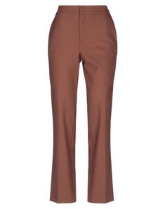 Twill No appliqués Basic solid color Mid rise Regular fit Straight leg Button Zip Multipockets Stretch Fitted Bottoms With Five Pockets And Straight Silhouette, Fitted Workwear Pants With Five Pockets, Fitted Bottoms With Pockets And Straight Silhouette, Fitted Straight Silhouette Bottoms With Pockets, Straight Fit Pants With Five Pockets, Pants Brown, Women Pants Casual, Casual Pants, Casual Women