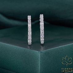 Experience unparalleled sophistication with our 5.05 Total Carat Weight Emerald Cut Lab-Grown Diamond Earring set. Crafted with precision, each emerald cut diamond boasts pristine clarity and a radiant sparkle that captures the essence of timeless elegance. Ethically produced and environmentally conscious, our lab-grown diamonds offer an exemplary blend of modern science and luxury, ensuring you not only wear a piece of art but also make a statement in support of sustainable choices. Set in a high-quality metal setting, these earrings are designed to offer both comfort and a secure fit. Whether it's a grand event or an intimate evening, these earrings promise to be a stunning addition to any ensemble, illuminating your presence with grace and brilliance. Dive into a world where luxury meet Diamond Earring, 19 Days, Hand Crafted Jewelry, Environmentally Conscious, Emerald Cut Diamonds, Crafted Jewelry, Jewelry Earrings Hoops, Last Minute Gifts, Memorable Gifts