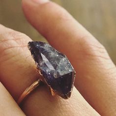 Raw Amethyst Ring Raw Crystal Ring Raw Crystals and Stones | Etsy Raw Amethyst Ring, Raw Crystal Ring, Raw Stone Ring, Raw Crystals, Raw Amethyst, Amethyst Jewelry, Men's Jewelry Rings, Crystal Ring, Ring Sizer