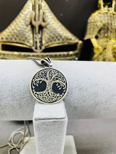 Real%100 Silver Pendant, Tree of Life Pendant, Handmade Jewelry, Yggdrasil Necklace, Lifecycle Of The Nature, Viking Tree Necklace Mythology Yggdrasil Necklace, Tree Necklace, Tree Of Life Pendant, The Nature, Tree Of Life, Silver Pendant, Pendant Necklaces, Vikings, Jewelry Necklace Pendant