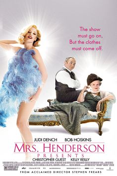 the movie poster for mrs henderson