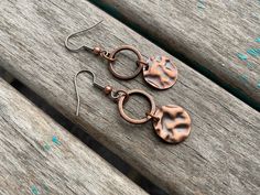 These lovely copper drop earrings are so lovely! They measure approximately 1 1/4 inches in length and are on a stainless steel earring hook. To stay up to date with all of the new jewelry from Jenn's Handmade Jewelry, be sure to mark my site as one of your favorites and come back often. If you are looking for some style/color in particular and aren't finding it...contact me and I will see if I can make what you are looking for. 😊 Thank you so much for visiting my shop! Come back often! All pho Hypoallergenic Bronze Metal Earrings, Nickel Free Copper Drop Earrings, Electroformed Round Metal Earrings, Round Electroformed Metal Earrings, Hypoallergenic Copper Dangle Earrings, Hypoallergenic Copper Drop Earrings, Everyday Copper Dangle Earrings, Hypoallergenic Brown Copper Earrings, Hypoallergenic Copper Hoop Earrings