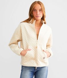 LIV Outdoor Quilted Mock Neck Pullover - Cream X-Large, Women's Birch Shop more: So Soft Fleece fabric lined quarter zip pullover Front pouch pocket Interior cinch tie hem Bust measures 44 on size small Body length 21 on size small. Layering piece(s) and/or accessories sold separately.. 100% Polyester. Machine wash cold with like colors gentle cycle. Do not bleach. Tumble or line dry. Do not use softeners. Cool iron if needed. Do not dry clean.. Measurements: Bust -Fullest part of bust with arms Cozy Tops With Pockets, Casual Half-zip Top With Kangaroo Pocket, Cozy Half-zip Top With Pockets, Half-zip Loungewear Tops With Pockets, Loungewear Half-zip Tops With Pockets, Cotton Tops With Kangaroo Pocket, Half-zip Sweatshirt With Pockets, Sweater Quilt, Quarter Zip Pullover