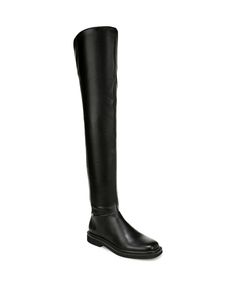 in stock Black Over The Knee Boots, Franco Sarto, Black Faux Leather, Over The Knee Boots, Over The Knee, Fall Fashion, Knee Boots, The Knee, Black Boots