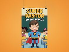 Brighten up your Sunday school classroom or child's room with our colorful and inspiring 'Super Pastor to the Rescue' posters! Featuring a fun and superhero-themed pastor, these posters are perfect for teaching kids about leadership, faith, and the power of good deeds in a way that's engaging and relatable. What You'll Receive: Three uniquely designed 11x17 inch posters: Each one showcasing the Super Pastor in different classroom settings, perfect for any church or home. Poster Details: Size and Quality: Each poster is professionally printed on high-quality paper with vibrant colors that pop. The 11x17 inch size is ideal for framing and easy to hang. Diverse Representation: Our posters include a variety of children characters, promoting inclusivity and relatability for all kids. Ideal For: Kindness Classroom, Pastor Appreciation Gifts, Church Wall Art, Sunday School Rooms, Sunday School Classroom, Pastor Appreciation, Pastors Appreciation, Gifts For Pastors, School Room