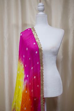 *Includes one piece - dupatta only (shawl) *Our store is located in Los Angeles and in-store pick up is welcome. Unstitched Multicolor Silk Salwar Kameez, Bohemian Multicolor Salwar Kameez With Traditional Drape, Bohemian Multicolor Art Silk Salwar Kameez, Bohemian Multicolor Salwar Kameez With Pallu, Multicolor Salwar Kameez With Cutdana, Multicolor Traditional Drape Scarf For Weddings, Multicolor Bandhani Print Salwar Kameez For Festivals, Multicolor Traditional Drape Scarves For Wedding, Unstitched Multicolor Salwar Kameez With Dupatta