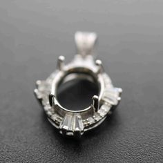 1pcs Multiple Size Vintage Style Oval Prong Bezel Settings for CZ Stone Solid 925 Sterling Silver DIY Pendant Charm Tray 1421096 Welcome to Lancelot DIY Fashion! We are offering your own way of unique styling jewelry. Come and create your own fashion style with Lancelot DIY Fashion jewelry components! Read Before Buying Our Shipping Policy We guarantee all items will be shipped out around 48 hours after payment is cleared(Excluded holidays). For orders to USA would be sent by USPS and usually ta Silver Diamond Cut Oval Pendant Jewelry, Silver Oval Pendant With Diamond Cut, Silver Oval Pendant Jewelry With Diamond Cut, Classic Jewelry With Oval Cabochon And Prong Setting, White Gold Jewelry With Bezel Setting, Oval Cabochon, White Gold Jewelry With Bezel-set Oval Cabochon, Classic Oval Link Jewelry With Prong Setting, Classic Jewelry With Prong Setting And Oval Link, Silver Oval Cabochon Jewelry With Halo Setting