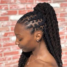 Loc Braided Hairstyles, Vacation Loc Styles For Women, Styling Dreadlocks For Women, Hairstyles For Locks, Loc Styles Long Hair, Dread Lock Hairstyles, Locks Hairstyles For Women, Dreadlocks Styles For Women Black, Black Hair Locks