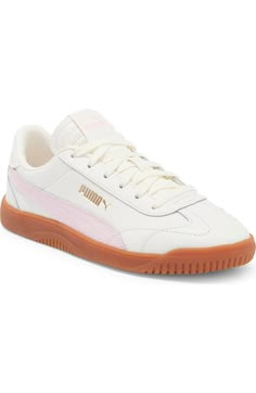 PUMA Club 5V5 Sneaker (Women) | Nordstromrack Puma Shoes Women, New Sibling, Bags Makeup, Walking Sneakers, People Laughing, Puma Shoes, Pumas Shoes, Sporty Style, Shoes Women