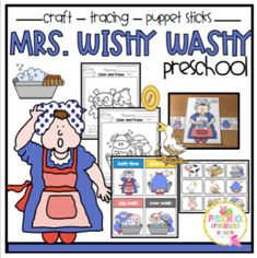 mrs wushy washi's preschool craftivity project with pictures and instructions