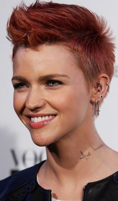 Faux Hawk Hairstyles - Ombre Punk Rock Hair, Short Punk Hair, Pompadour Hairstyle, Rock Hairstyles, Quiff Hairstyles, Punk Hair