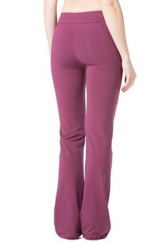 Women's EcoFabric™ Boot Leg Yoga Pant Breathable Full Length Athleisure Bottoms, Moisture-wicking Full Length Athleisure Pants, Full Length Sportswear For Pilates, Go-dry Sweatpants For Yoga, Casual 4-way Stretch Pants For Pilates, Casual Pilates Pants With 4-way Stretch, Breathable Full Length Sporty Yoga Pants, Stretch Athleisure Pants With Moisture-wicking, Sporty Full Length Breathable Yoga Pants