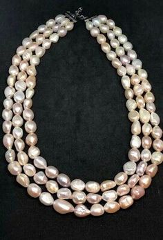 Pearl Necklace, Pearls, Multi Strand Pearl Necklace | eBay Vintage Pearl Necklace, Multi Strand Pearl Necklace, Necklaces Pearl, Rockaway Beach, Amethyst Quartz Crystal, Raw Quartz Crystal, Pearl Necklace Vintage, Cultured Pearl Necklace, Pearl Necklaces