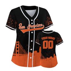 PRICES MAY VARY. Feature: 100% polyester, Baseball Jerseys are crafted from lightweight material,make you feel comfortable when you put on it.Great Surprise！ Name and number: All player name and numbers are stitched or printed. Athletic Cut & Exquisite Stitching Not Easy To Fall Off. How to order: First select your style, then click "Customize Now", select the style you want to customize, and enter the customization information. You can also customize any patches you like on the jersey.Customize Orange Graffiti, Graffiti Shirts, Number Gifts, Women Baseball, Personalized Jersey, Baseball Women, Softball Mom, Birthday Design, Baseball Jersey