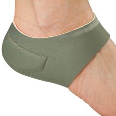 The Steady Step Heel Hugger with Gel is a therapeutic heel stabilizer with Polar Ice inserts that provide relief to heel pain and inflammatory problems of the calcaneous. Sewn-in Polar Ice gel pads, located on each side of the calcaneous below the level of the talo-calcaneal joint, limit lateral and medial movement of the heel and provides soothing cold therapy to reduce inflammation. The supportive neoprene material provides compression to control edema and absorbs shock from heel strike. Desig Ice Gel, Leg Cast, Ankle Sleeve, Easy Face Masks, Healthy Routine, Heel Pain, Ankle Support, Foot Pain, Things To Buy