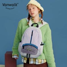 About Vanwalk Vanwalk was founded in 2010 with a focus on creative bags and playful items, catering to independent, adventurous, and fun-loving souls. We specialize in exploring various imaginative products that spark curiosity and creativity. 💗More Vanwalk Product👈 Product DetailFabric: Polyester Size: 300mm*155mm*430mm Style: Zip front pocket, interior patch pocket Signature logo patch Zip closure Shoulder straps Weight: 0.525kg Capacity: 15-inch Laptop, iPad, Bottle, Books Lined: ✅ Caution1. All pictures are taken in real-life scenarios, and color variations may exist under different lighting conditions. 2. Do not machine wash, do not hand wash, do not use clothes dryer. It is recommended to gently wipe the dirty area with a damp cloth and dry it with a dry cloth. Cowboy Denim, New Computer, Plastic Shop, Creative Bag, Purple Backpack, Computer Backpack, Blue Backpack, Backpack Bag, Cool Pets