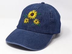 Flower is 100% hand embroidered on purple cotton baseball cap. Hat is one size fits all with adjustable back strap. Unique cap, one of a kind! I am also open for customization. If you want the item in different colors, please message me, it will take additional 2-3 days of handling time. Free first class shipping, upgradable priority mail service. 30 days return policy, feel confident at your purchase! Summer Embroidered Adjustable Baseball Cap, Adjustable Summer Baseball Cap With Embroidered Patch, Summer Adjustable Baseball Cap With Embroidered Patch, Adjustable Floral Embroidered Baseball Cap, Spring Adjustable Baseball Cap With Embroidered Patch, Spring Embroidered Patch Adjustable Baseball Cap, Adjustable Baseball Cap With Embroidered Patch For Spring, Embroidery Hats, Hat Wall