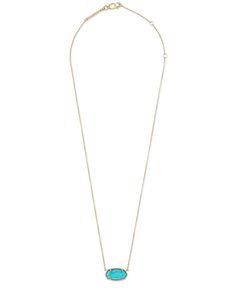 The Elisa 18k Gold Vermeil Pendant Necklace in Genuine Turquoise is the same style you love, made with elevated new materials. This 18k Gold Vermeil pendant necklace is an everyday piece quality-made to shine with you. Add the Elisa 18k Gold Vermeil Pendant Necklace to your jewelry box and you'll never be let down. Everyday Turquoise Necklace With Adjustable Chain, Elegant Turquoise Pendant Charm Necklace, Elegant Gold Turquoise Necklace With Oval Pendant, Elegant Yellow Gold Turquoise Pendant Necklace, Everyday Gemstone Heart Pendant Necklace, Yellow Gold Initial Pendant Necklace With Gemstone, Elegant Turquoise Necklace With Rectangular Pendant, Elegant Turquoise Necklace With Large Pendant, Everyday Yellow Gold Necklace With Large Pendant