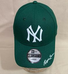 Polo Ralph Lauren Men’s Classic MLB NY Yankees New Era Fitted Hat Cap Green, Size L. Condition is "New". Shipped with USPS First Class. • Inner circumference: Size S (7.125"): 57 cm; size M (7.25"): 58 cm; size L (7.375"): 59 cm; size XL (7.5"): 60 cm • Curved brim • Six-panel construction • Embroidered ventilating grommets • Structured mid crown • Chicago Cubs™ logo embroidered at the center front • New Era® logo embroidered at the wearer's left side • "Ralph Lauren" script embroidered on the w Short Brim Baseball Cap For Baseball Season, Classic Green Curved Bill Hat, Classic Green Hat With Curved Bill, Classic Curved Brim Hats For Sports Events, Classic Green Dad Hat With Curved Bill, Classic Green Snapback Hat With Curved Brim, Classic Green Hat With Curved Visor, Classic Green Baseball Cap With Embroidered Logo, Green Classic Baseball Cap With Embroidered Logo