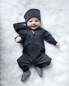 Boys Fall Fashion, Baby Hoodie, Baby Boy Onesies, Romper Jumpsuit, Cotton Bodysuit