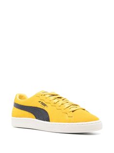 Find PUMA X Staple Suede Sneakers on Editorialist. mustard yellow suede logo patch at the tongue front lace-up fastening internal logo stamp flat rubber sole Sporty Yellow Sneakers With Textured Sole, Casual Yellow Sneakers With Textured Sole, Yellow Suede Sporty Sneakers, Yellow Suede Sneakers For Streetwear, Mustard High-top Sneakers With Rubber Sole, Mustard Low-top Sneakers With Gum Sole, Yellow Suede High-top Sneakers, Yellow Lace-up Sneakers With Gum Sole, Yellow High-top Sneakers With Textured Sole