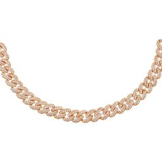 Adina Eden Tennis Choker | Adina Eden's Jewels Elegant Diamond Jewelry With Chunky Chain, Elegant Chain Link Choker For Party, Elegant Diamond Chain Link Necklace, Luxury Cuban Link Necklace For Parties, Elegant Rose Gold Curb Chain Necklace, Elegant Link Choker With Chunky Chain, Rose Gold Diamond Necklace With Chain For Formal Occasions, Elegant Diamond Link Necklace With Adjustable Chain, Elegant Gold Diamond Necklace With Curb Chain