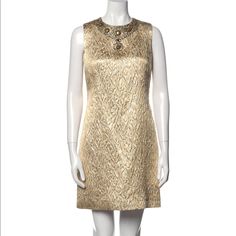 Gold And Metallic Animal Print Shift With Tigers Eye Stones And Crystals . Not Sure If Real. Waist 30”, Bust 32”, Length 34” Hips 36” Size 4 No Signs Of Wear Worn Once . Michael Kors Fitted Dress For Formal Occasions, Michael Kors Fitted Formal Dress, Elegant Sleeveless Michael Kors Dress, Elegant Spring Michael Kors Dress, Elegant Michael Kors Spring Dress, Elegant Michael Kors Dresses For Spring, Michael Kors Dresses, Tiger Eye Stone, Tigers Eye