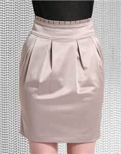 CoS - tulip/pleated skirt Tulip Skirts, Cupcake Skirt, Career Outfits, Tulip Skirt, African Dresses For Women, 2016 Fashion, African Dress, Fashion Sewing, Skirt Fashion