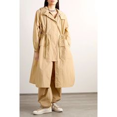 New ! Size 1/S 100% Polyamide Made In Romania Hand Wash Our Style No. Monc-Wo375 Manufacturer Style No. I10931c00046596ou 1085 Oversized Beige Outerwear With Detachable Hood, Oversized Beige Outerwear With Drawstring Hood, Puffer Coat With Fur, Moncler Women, Long Puffer Coat, Made In Romania, Long Coat Women, Moncler Jacket, Long Parka