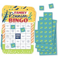 a family reunion game with free space to play