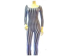 92% nylon 8% spandex Kandy, Striped Jumpsuit, Bold Stripes, Striped Pants, Catsuit, Stretchy Fabric, Comfort Fit, Jumpsuit, Stripes