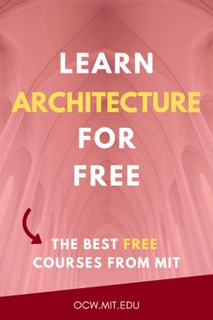 an image of a cathedral with the text learn architecture for free